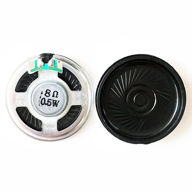 40 mm oem circular mini driver unit 8 ohm 0.5 w mylar dynamic speaker