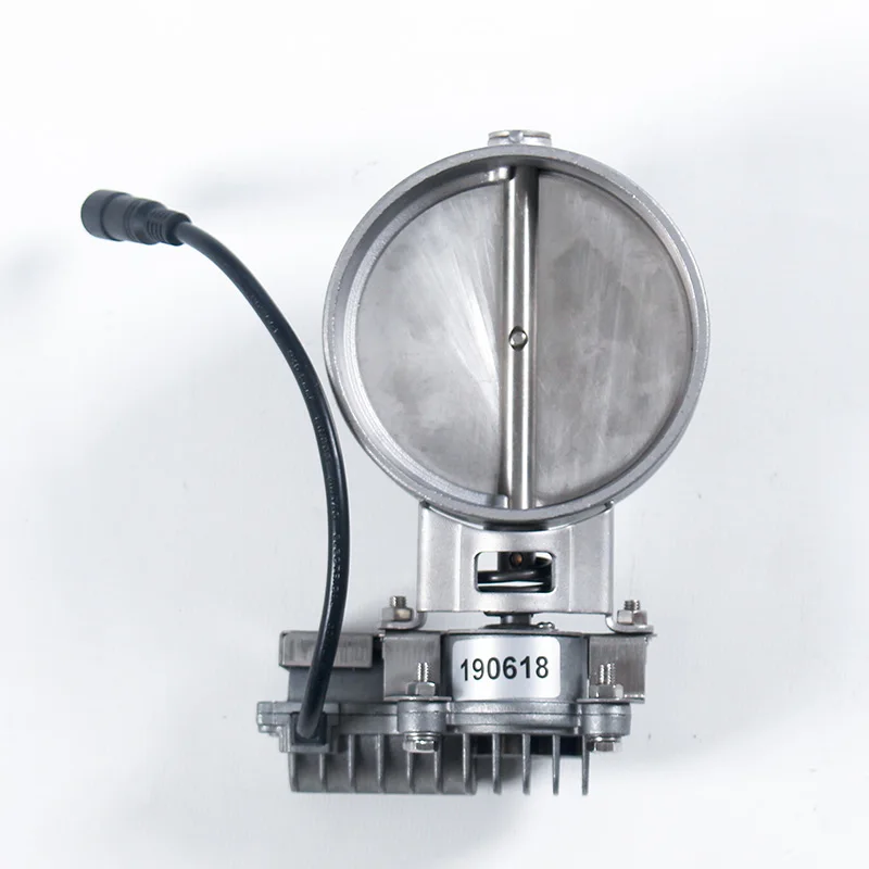 sin 2.5inch SS304  exhaust Electric valve Cutout EXHAUST full kit with new remote