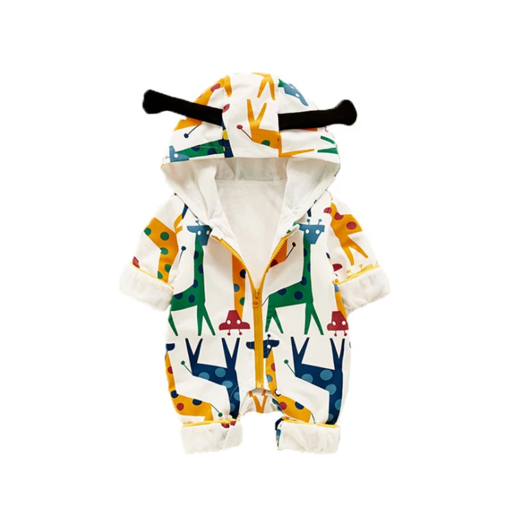 
Newborn Baby Clothes Baby Boys and Girls Jumpsuit Autumn and Winter Baby Romper 