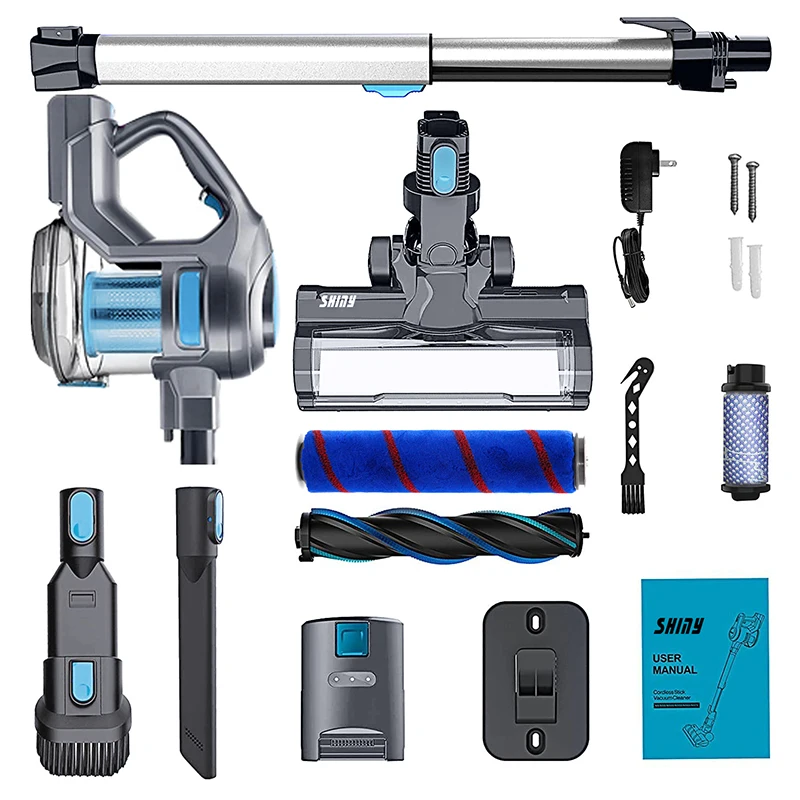 Shiny XL-618E/8 Bagless Vacuum clenaer Cyclone Hepa Filter For Home Carpet  Dust Collector