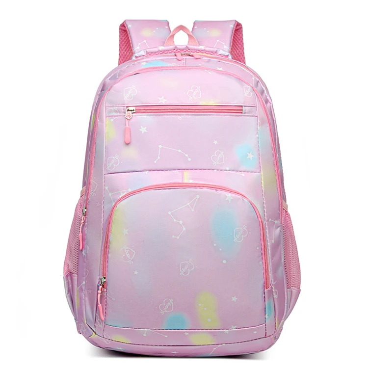 2024 custom black girls school bags children backpacks for teenagers boy