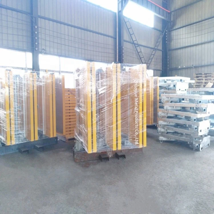 Portable Traffic Trailer With Mast Variable Message Signs OEM Galvanized VMS Trailer