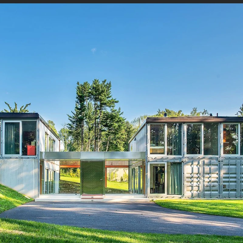 Сборные дома для Зимбабве, сборные модульные дома, контейнер для доставки, кофейня