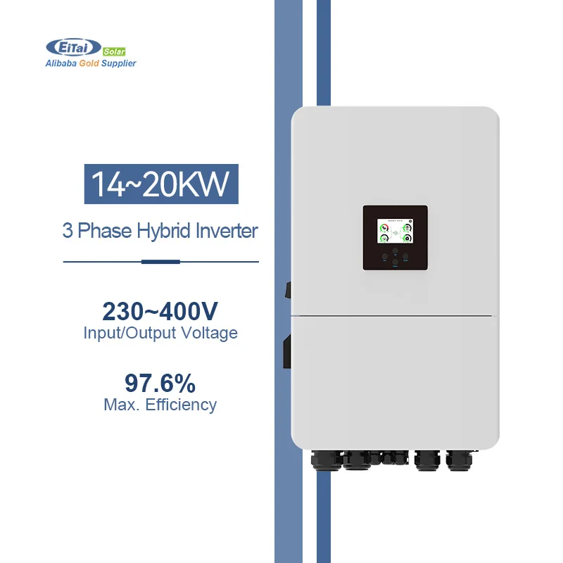 DEYE New Model Low Voltage Three Phase Hybrid Inverter SUN-14/15/16/18/20K-SG05LP3-UN-SM2 for Home Use