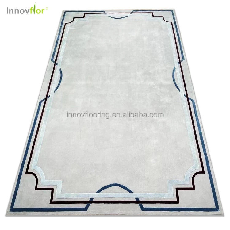 Hand tufted design patterns 100 % new zealand wool carpets yarn for tufting