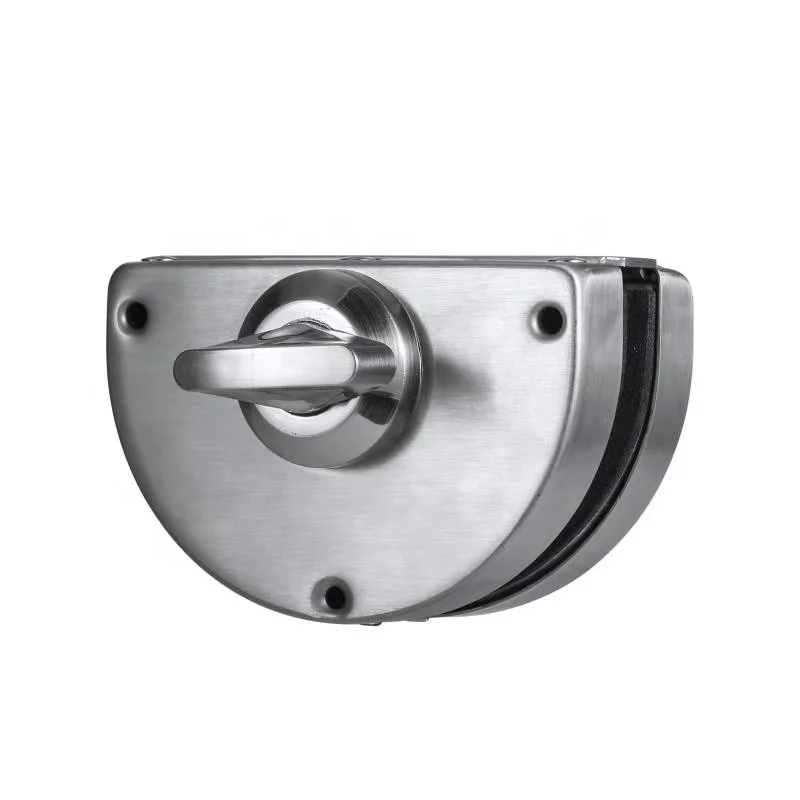 Smart mobile phone APP Remote Control Fingerprint Frameless Tempered Sliding Glass Door Push Hook Lock For Office