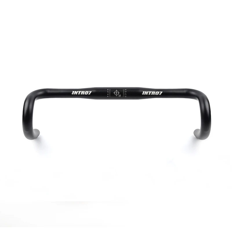 Custom standard Aluminum Alloy Fixed Gear bike Bullhorn drop bar bicycle handlebar