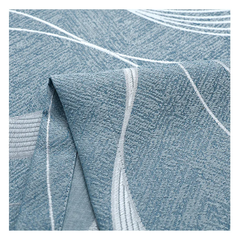 New Arrival Luxury Jacquard Drapes Blackout Curtain for Living Room Bedroom