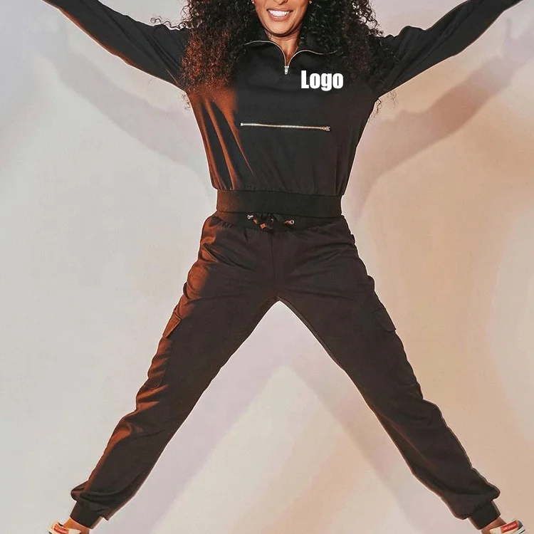 Top Sale Stretchy Nurse Hospital Uniforms Custom Medical Uniform Knitted Women Scrub Sets Jogger Pants Suits