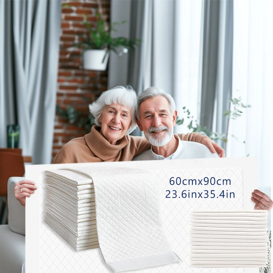 15pcs 1 Pack Disposable Nursing Pads 23x35 inches, Incontinence Pad, Elderly Nursing Pads/Baby Urinal Pads/Female Menstrual Pads