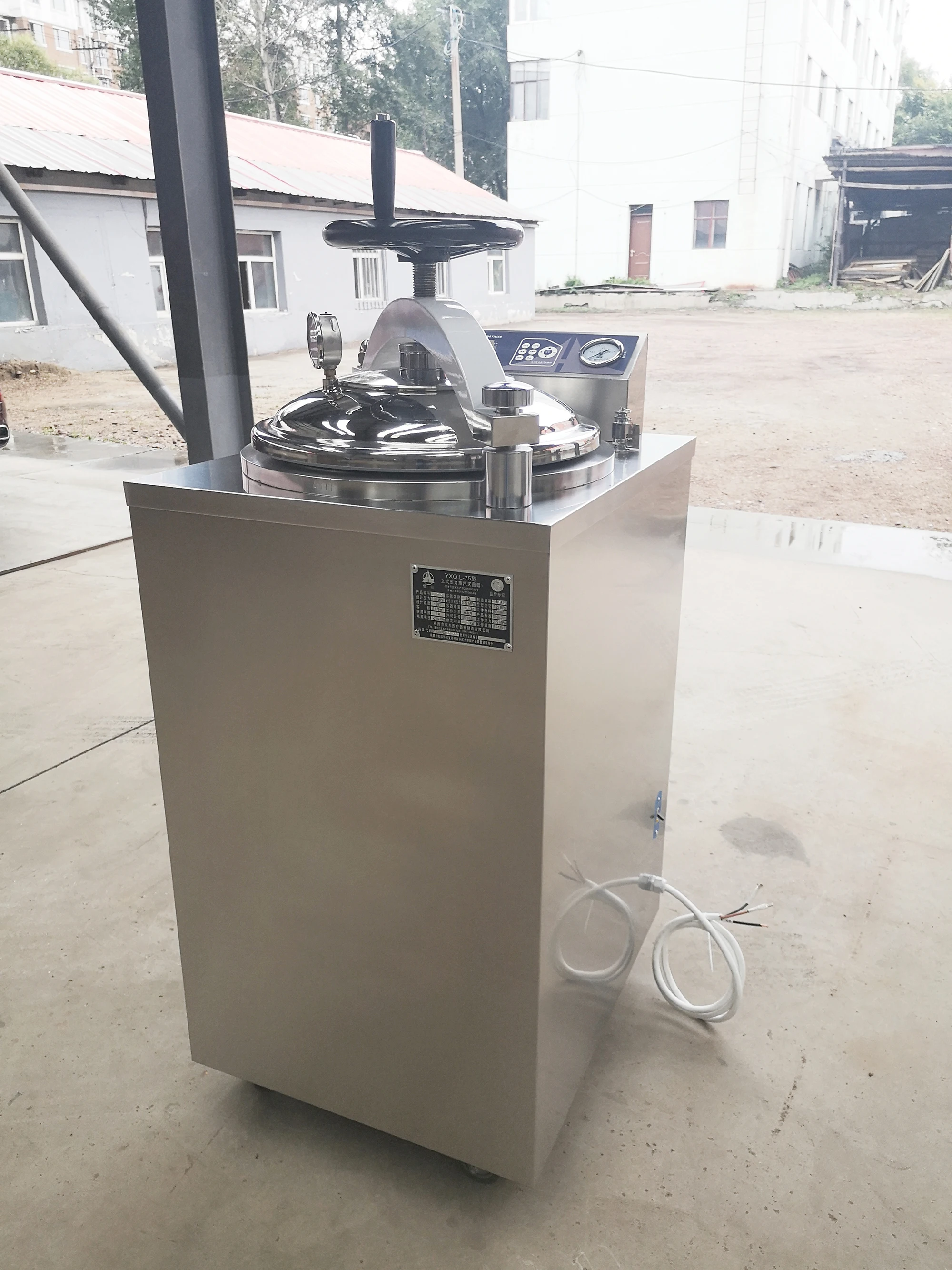 Pulsating vacuum drying type medical device steam sterilizer autoclave for hospital and lab equipment sterilization