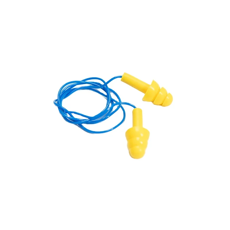 silicone rubber ear plug with rope