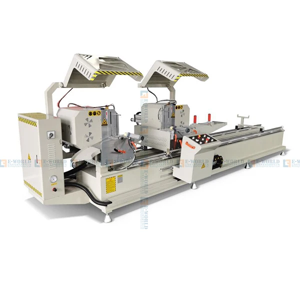 Aluminum Window Machine Double Head Cutting Saw For Aluminum Profile/Doors And Windows Machinery