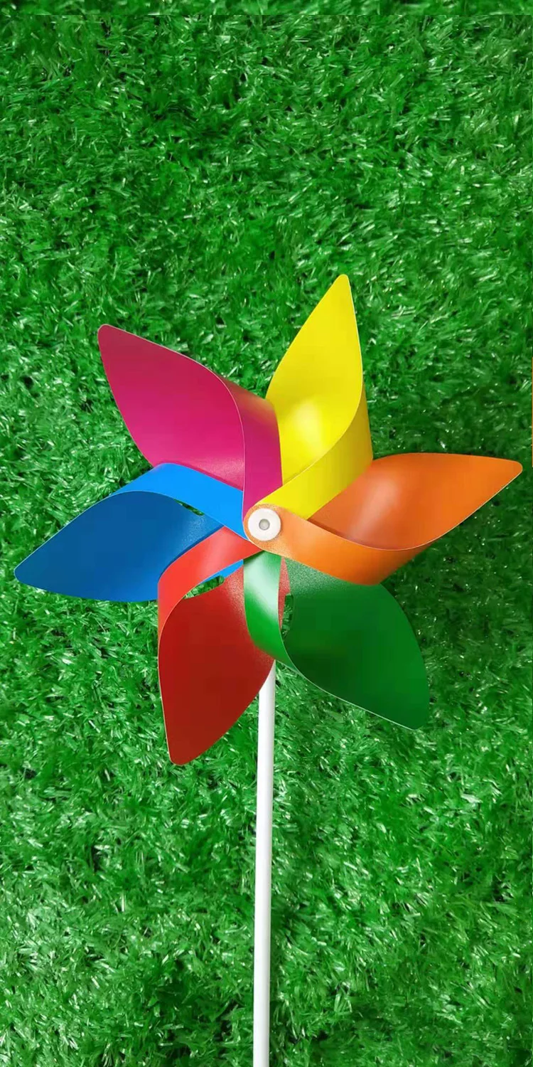 
Advertising gift children paper diy handmade spinning kids toy windmill for toy store 