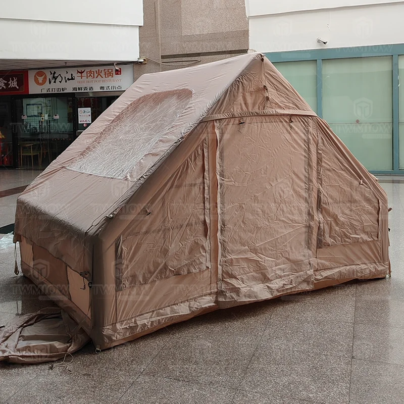 4by4 Lotus Inflatable Tent  Luxury outdoor camping inflatable tent factory wholesale family camping air tent