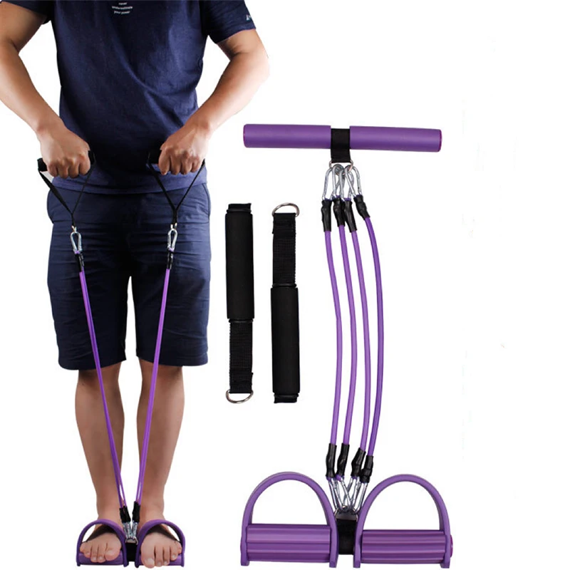 YETFUL Yoga stirrup  three tube fitness sit-ups abdominal pulling rope female thin legs legs machine
