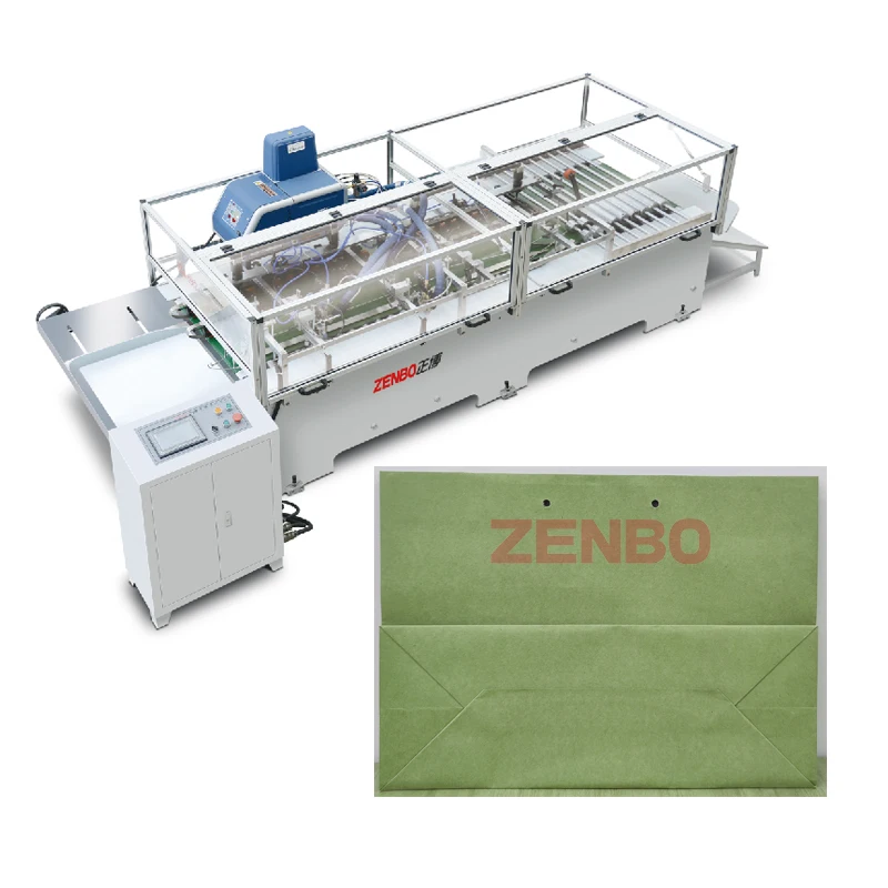 paper bag making machine low price for home ZB50B