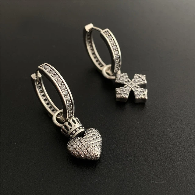 aretes-de-cruz-hombre arete de cruz hombre con cruz diamond dangle gold cross rhinestone earrings stainless steel