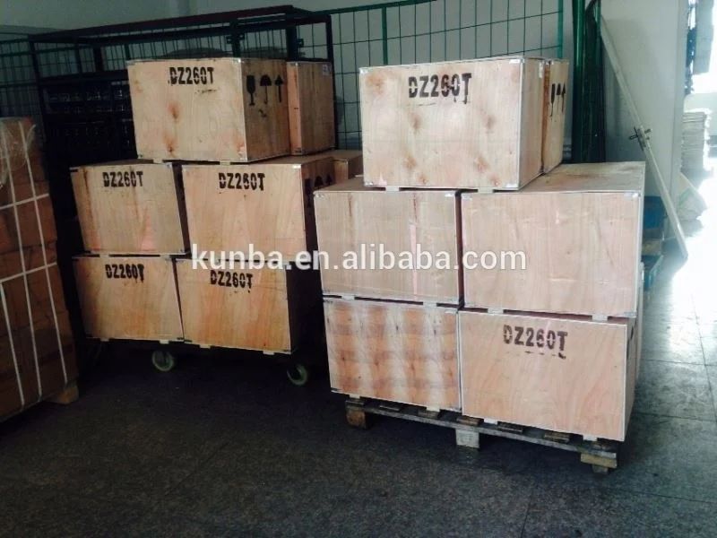 Простота в эксплуатации DZ-260 работает стабильно настольная вакуум-упаковочная машина