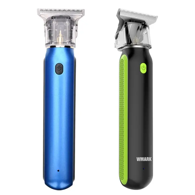 WMARK Rechargeable Electric Metal Peluquero Cordless Convenient Light Bladhead Clipper Detail Hair Trimmer For Barber