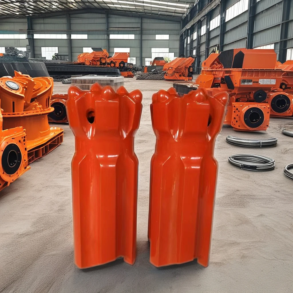 New 64mm Carbon Steel Drill Bit T38 Retractable Arm Type Forging Processing API Certified Sandvik Size Ore Mining Drilling Tool