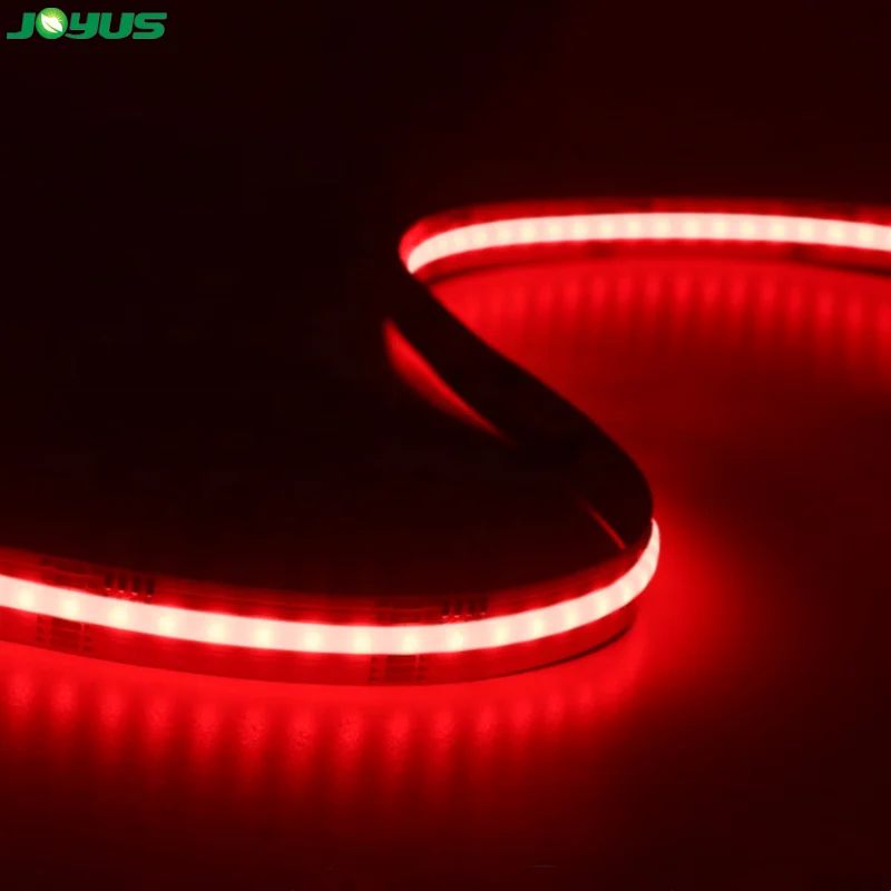 led cob strip 24v rgbw rgbcct 3000k 4000k 6000k high density 840 leds per meter 12mm pcb 20W dotless indoor tape light