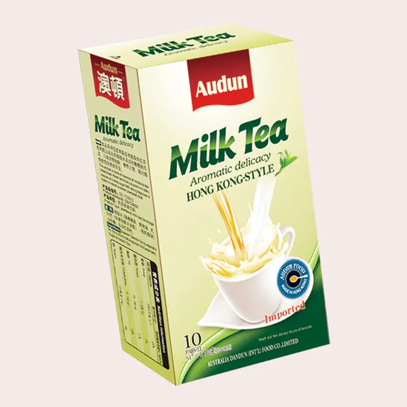 
Wholesale delicious Milk tea drink boxed milk tea powder instant milk tea powder for office worker 