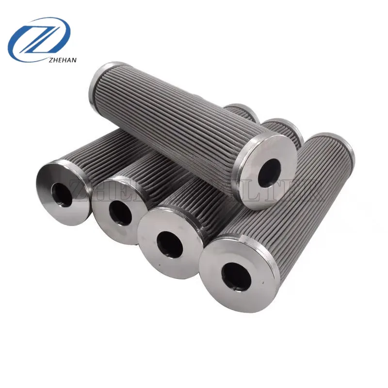 Custom stainless steel pleated mesh filter cartridge 60 80 mesh oil absorption filter element hobbing machine oil collecting