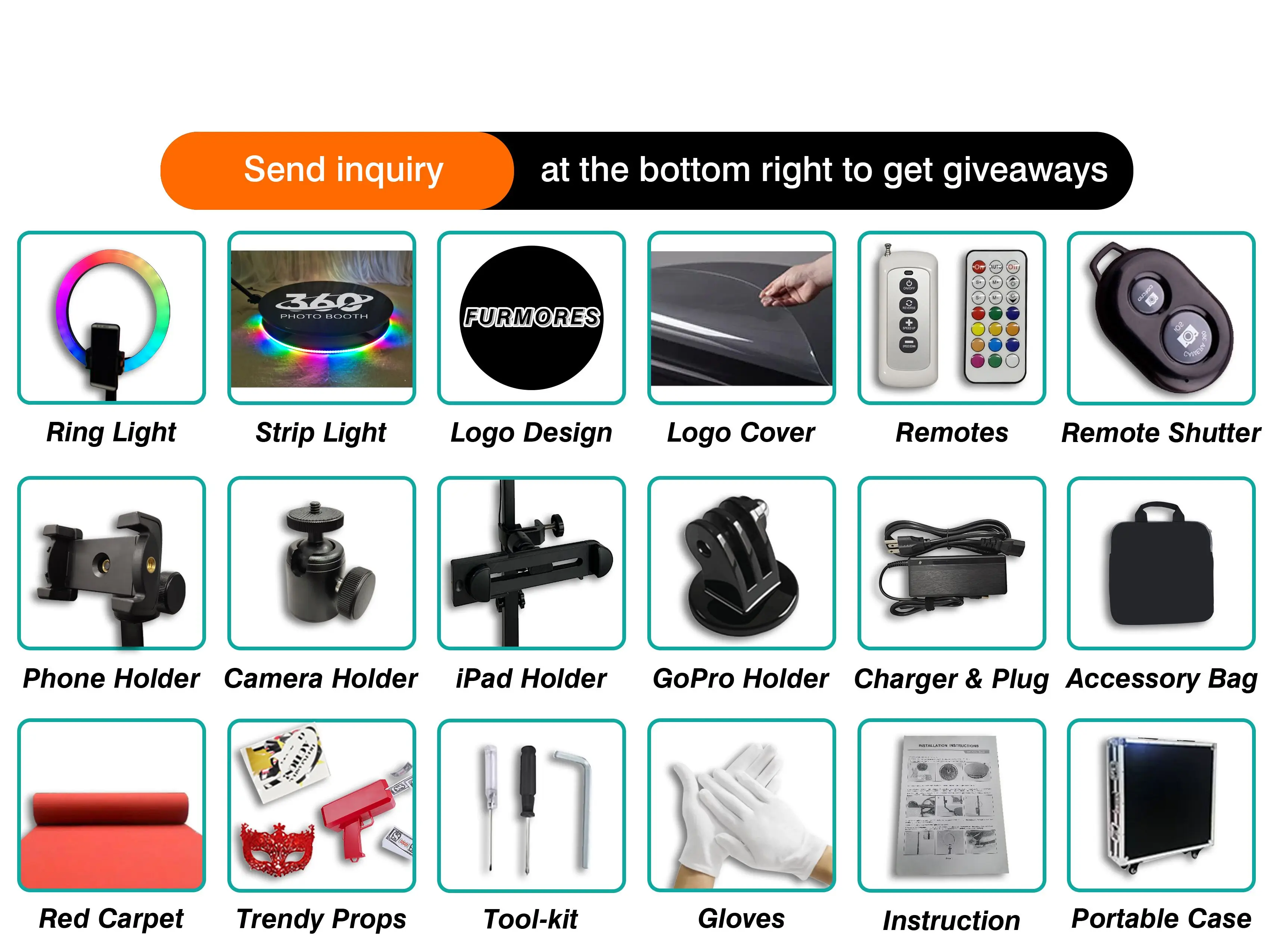 360 photo booth video booth platform spinner autom 180 platform remote auto photo ipad 360 photo booth selfie caja automa