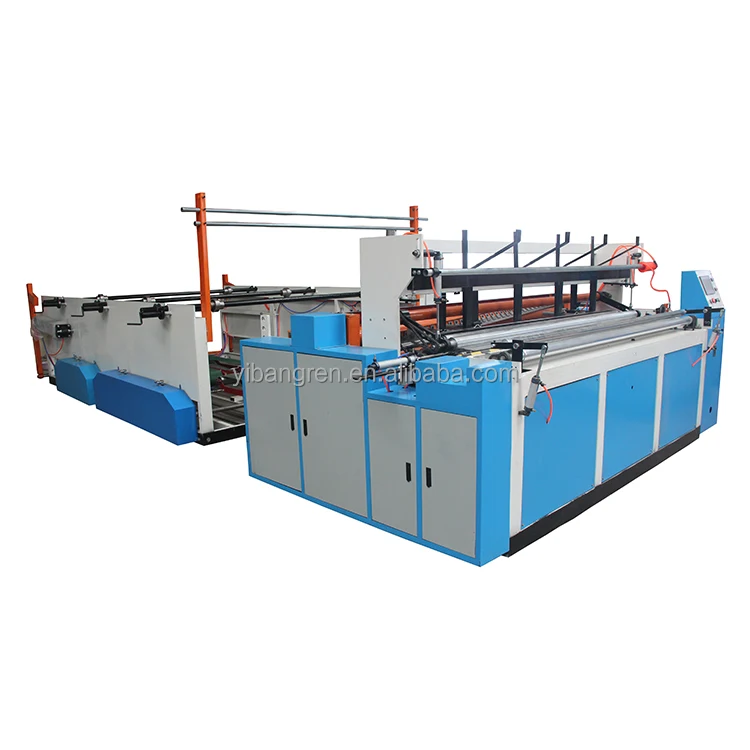 semi Automatic Glue Lamination Embossing Toilet Paper Rewinder Machine Toilet Tissue Paper Making Machine