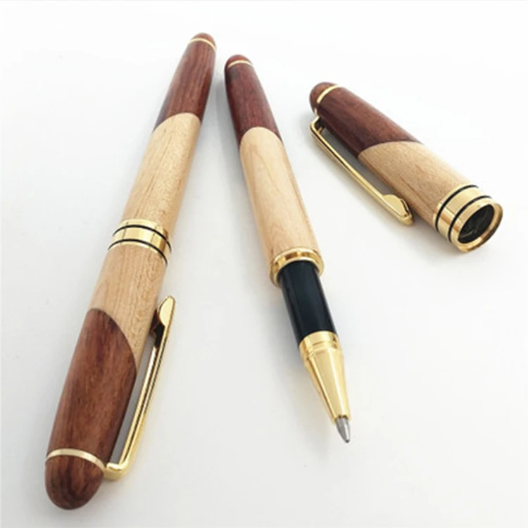 Wholesale new fashion good quality wooden pen box set kits wooden craft pen