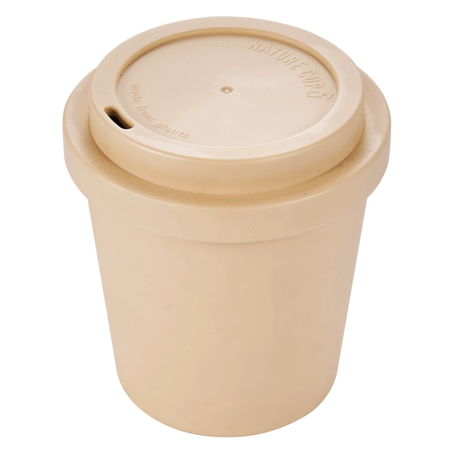 Heat Resistant 100% Bio-degradable Mug Eco-friendly PLA Coffee Tea Cup New Design 350ml 400ml 450ml Camping PE Mugs Japan