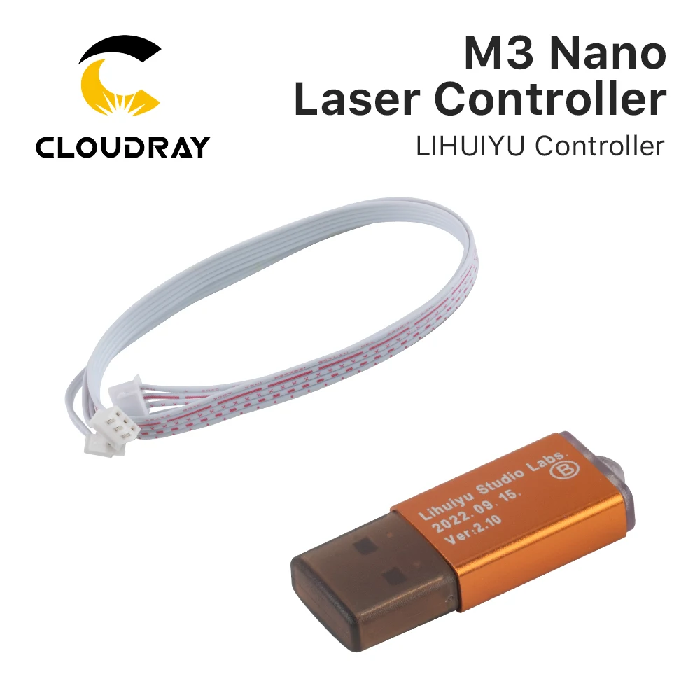 Нано-лазерный контроллер Cloudray M3 для режущего и гравировального Станка CO2 K40