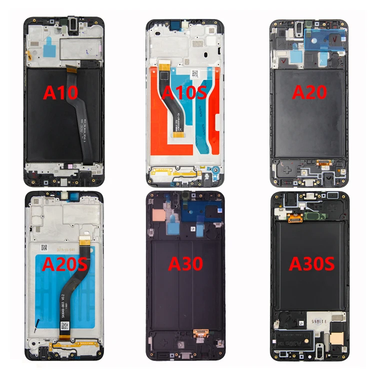 Display Parts Touch Screen For Samsung A10 A10S A20 A20S A30 A30S LCDs Screen Pantallas Replacements