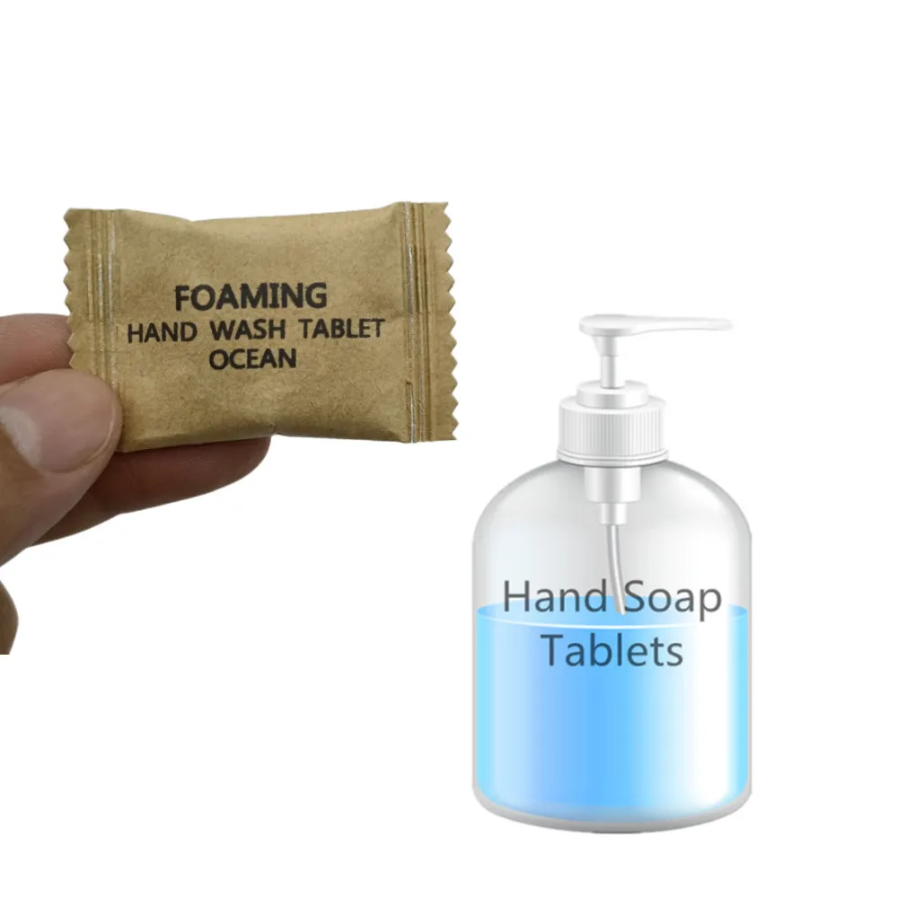 Foaming Hand Soap Tablet Refills Eco Friendly Hand Washing Tablets Home Use
