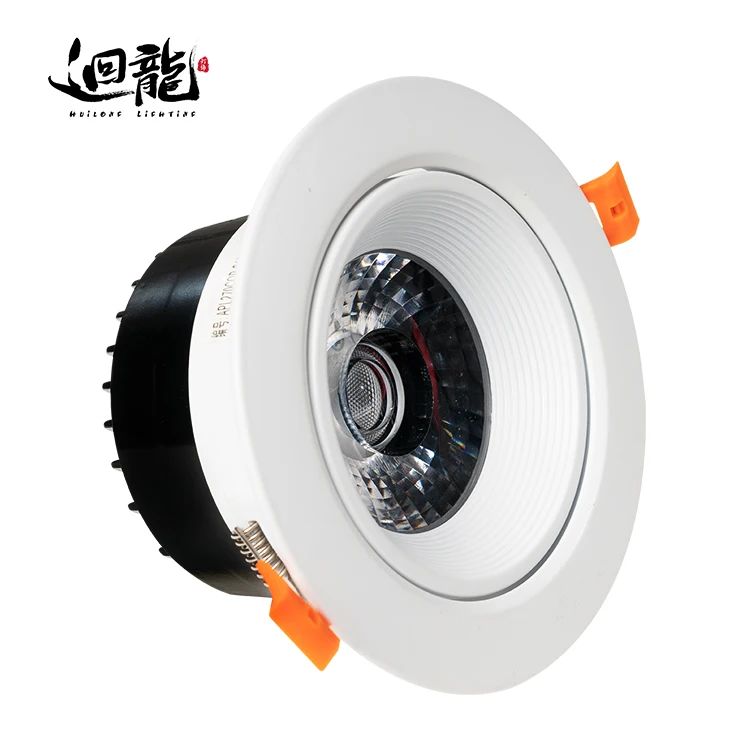 Excellent quality fire rated plaster gimbal 4 inch square downlight recessed
