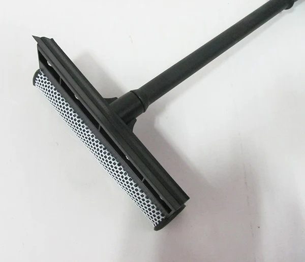 Item No. 0030-2  10inch  Comby -Squeeze window cleaning wiper, plastic glass squeegee with black handle