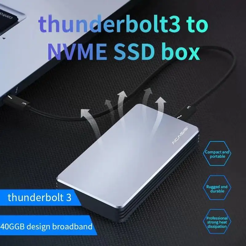 ACASIS Sales promotion Entel Authenticated USB4.0 M.2 NVMe Hard Disk 4tb SSD Enclosure for Holiday