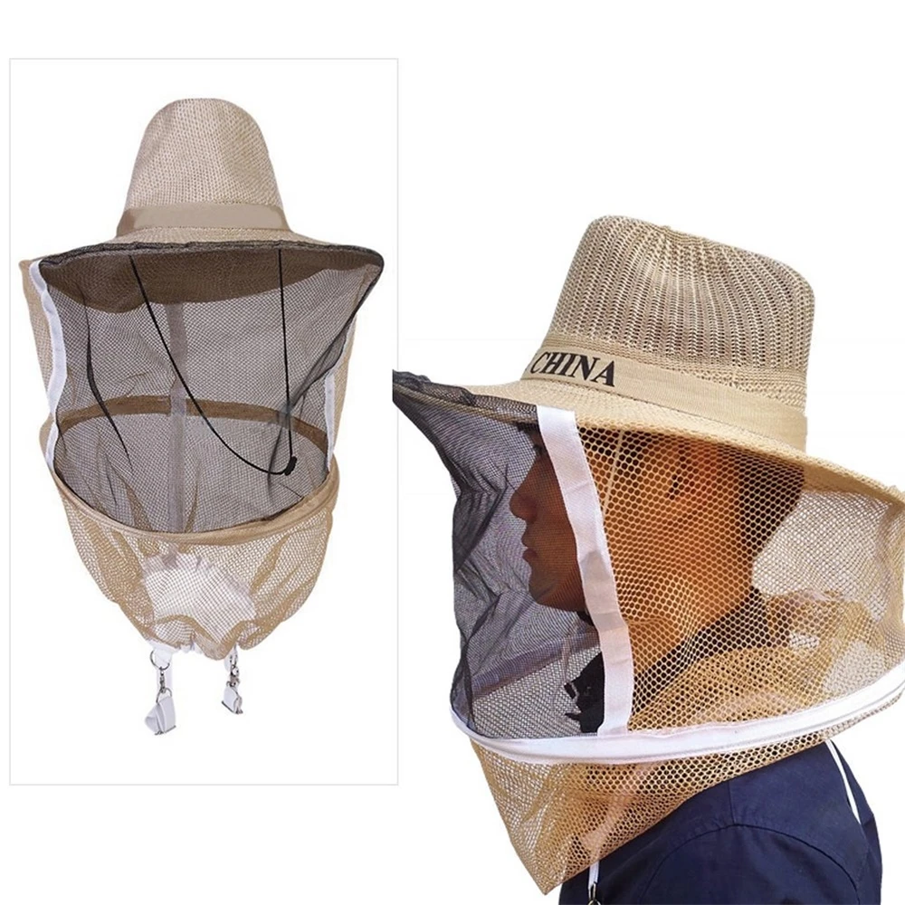 bee hat for Beekeeping with thick steel ring Thickened top bee hat Beekeeping hat
