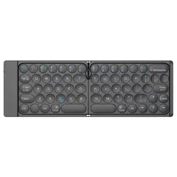 Folding mini portable Bt wireless keyboard  gaming office keyboard