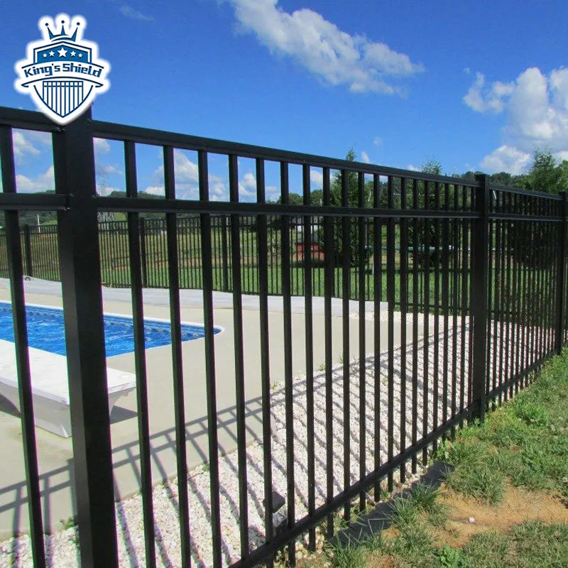 High Quality Outdoor Decorative Backyard 6x8 Metal Zinc Steel Fence Panels Grill Design