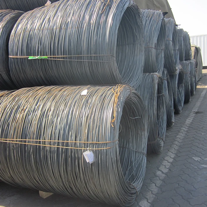 Coil Steel Wire Rod Sae1008/sae 1006 Diameter 5.5mm/6.5mm/8mm/10mm/12mm In China
