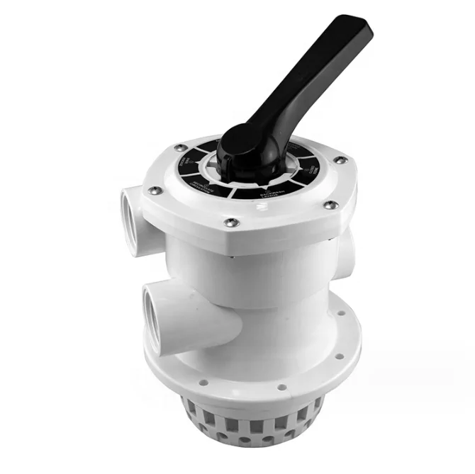 Multifunctional plastic portable swimming pool filter multiport valve