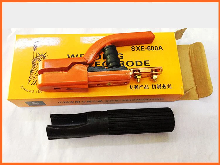 
600A Statue of Liberty Japanese All Brass American Type Welding Electrode Holder 
