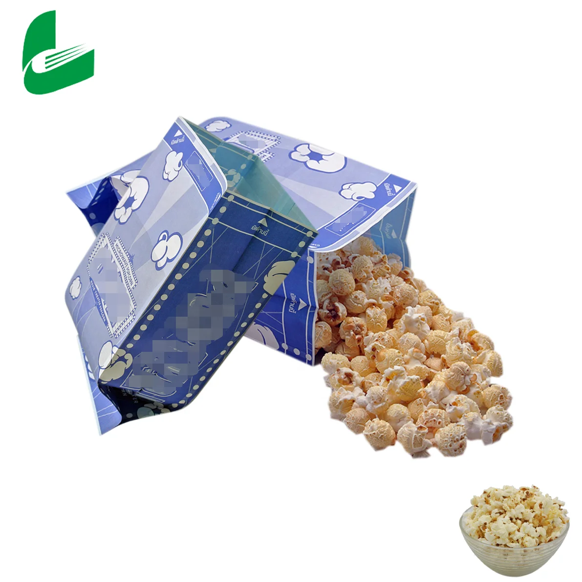 Custom Huafeng hot sale biodegradable microwave popcorn bags