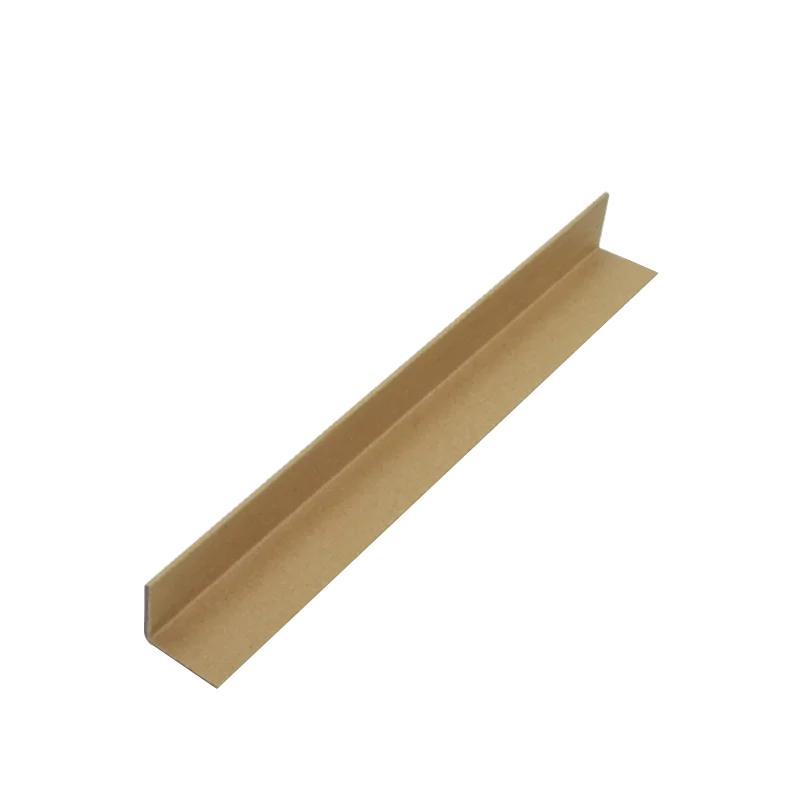 white cardboard corrugated triangular paper angled packaging corner protector photo frame artwork transport protector