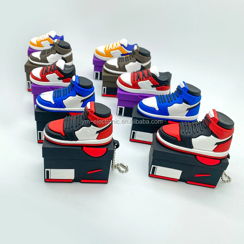  2021 2020 Fashion silicone shoe box AJ style for airpod case For airpods pro 2