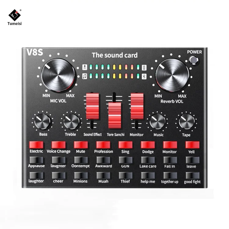 Профессиональный BM-800 комплект микрофона включает в себя: Live Studio звуковые карты с V8S звуковая для телефона ПК домашнюю студию звукозаписи оборудование