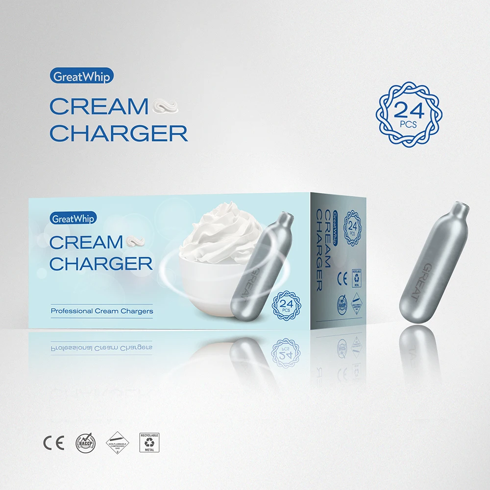 Greatwhip 8G Cheap Cream Chargers Whipped Cream Charger UK