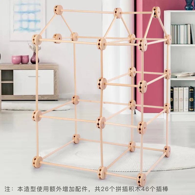 Новый конструктор Stem Amazon «сделай сам», бусины, палатка, замок, строительные блоки, Детский развивающий конструктор, борьба, вставки, игрушки